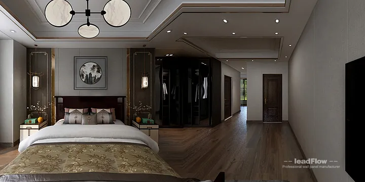 Premium Apartment Interior in Hangzhou using WPC Wall Cladding in Hangzhou, China - photo 7