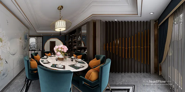 Premium Apartment Interior in Hangzhou using WPC Wall Cladding in Hangzhou, China - photo 9