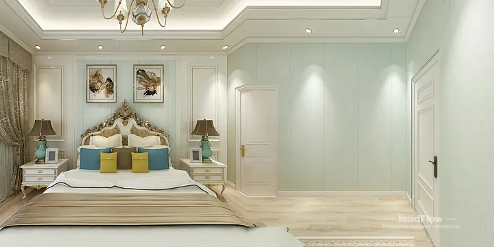 WPC Cladding Transformation: Nanchang Apartment with Master Bedroom Walls in Donghu District, Nanchang, China - photo 1