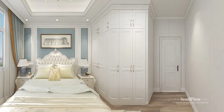 WPC Cladding Transformation: Nanchang Apartment with Master Bedroom Walls in Donghu District, Nanchang, China - photo 15