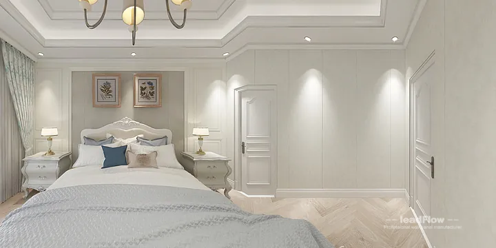 WPC Cladding Transformation: Nanchang Apartment with Master Bedroom Walls in Donghu District, Nanchang, China - photo 16