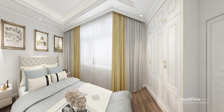 WPC Cladding Transformation: Nanchang Apartment with Master Bedroom Walls in Donghu District, Nanchang, China - photo 26