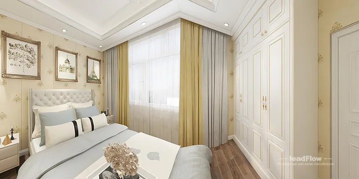 WPC Cladding Transformation: Nanchang Apartment with Master Bedroom Walls in Donghu District, Nanchang, China - photo 5