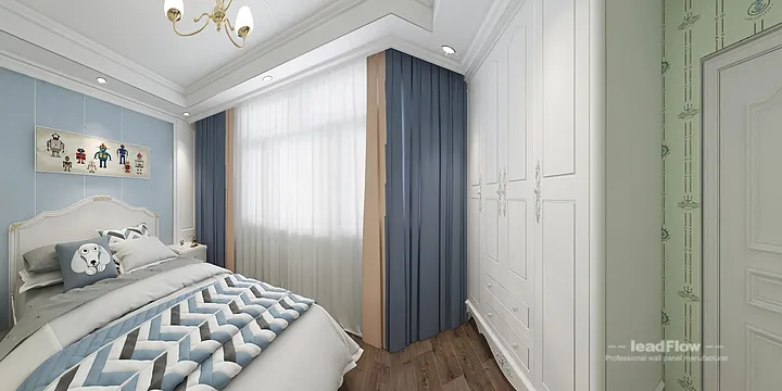 WPC Cladding Transformation: Nanchang Apartment with Master Bedroom Walls in Donghu District, Nanchang, China - photo 7