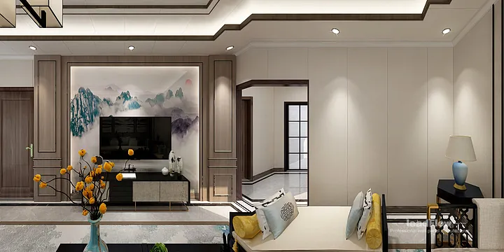 Hangzhou Apartment Renovation with WPC Cladding | Living Room Idea in Hangzhou, China - photo 17