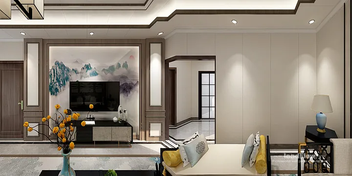 Hangzhou Apartment Renovation with WPC Cladding | Living Room Idea in Hangzhou, China - photo 18