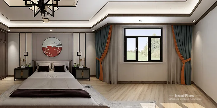 Hangzhou Apartment Renovation with WPC Cladding | Living Room Idea in Hangzhou, China - photo 2