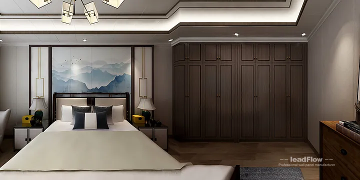Hangzhou Apartment Renovation with WPC Cladding | Living Room Idea in Hangzhou, China - photo 8