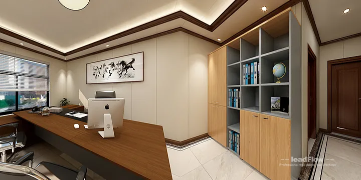 Hangzhou Commercial Space with WPC Wall Panel &mdash; Office 1 Feature in Hangzhou, China - photo 2