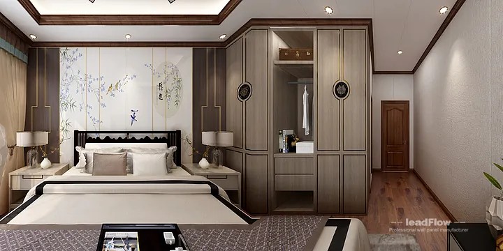 Hangzhou Villa Makeover with WPC Wall Panel | New Chinese Oriental Wood Grain in Hangzhou, China - photo 1