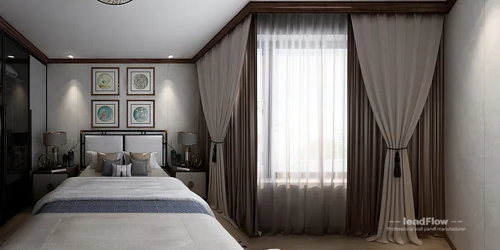 Hangzhou Villa Makeover with WPC Wall Panel | New Chinese Oriental Wood Grain in Hangzhou, China - photo 6