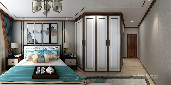 Hangzhou Villa Makeover with WPC Wall Panel | New Chinese Oriental Wood Grain in Hangzhou, China - photo 7