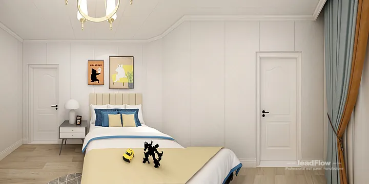 Modern Apartment Interior in Hangzhou using WPC Wall Cladding in Hangzhou, China - photo 1
