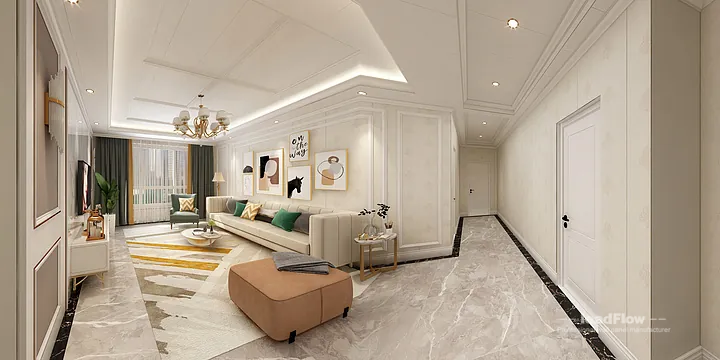 Modern Apartment Interior in Hangzhou using WPC Wall Cladding in Hangzhou, China - photo 8