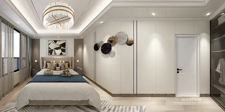 WPC Cladding Villa Case Study in Hangzhou | Light Luxury Living Room in Hangzhou, China - photo 3