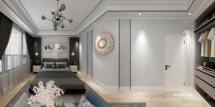 WPC Cladding Villa Case Study in Hangzhou | Light Luxury Living Room in Hangzhou, China - photo 5