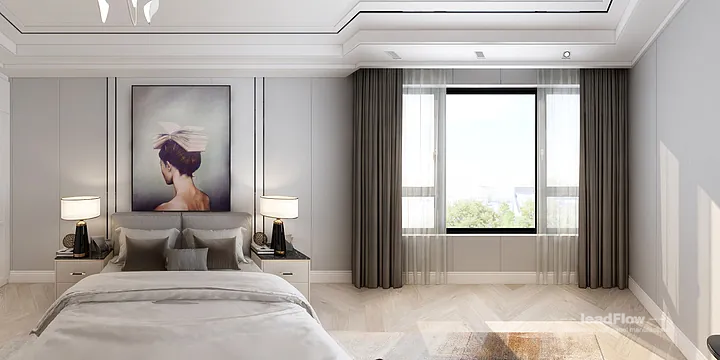 WPC Cladding Villa Case Study in Hangzhou | Light Luxury Living Room in Hangzhou, China - photo 6