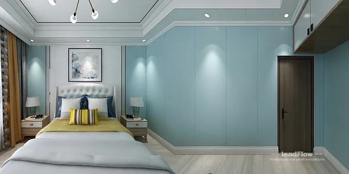 WPC Wall Panel Apartment Inspiration in Hangzhou &mdash; Modern Design in Hangzhou, China - photo 1