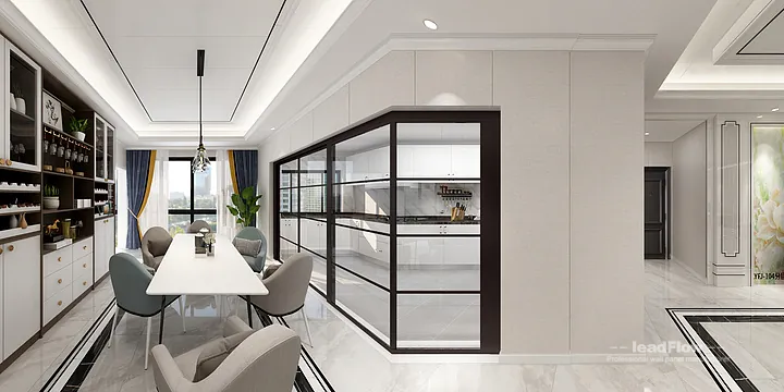 WPC Wall Panel Apartment Inspiration in Hangzhou &mdash; Modern Design in Hangzhou, China - photo 11