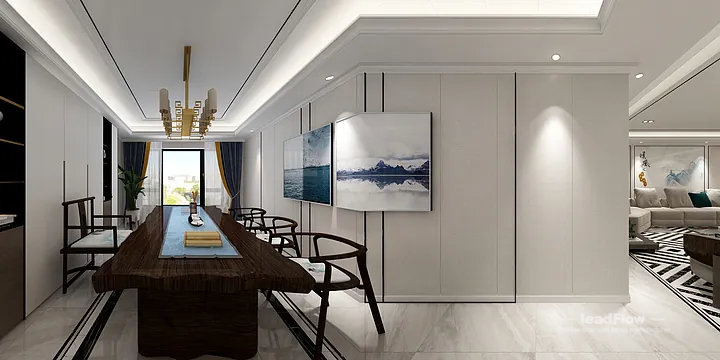 WPC Wall Panel Apartment Inspiration in Hangzhou &mdash; Modern Design in Hangzhou, China - photo 13