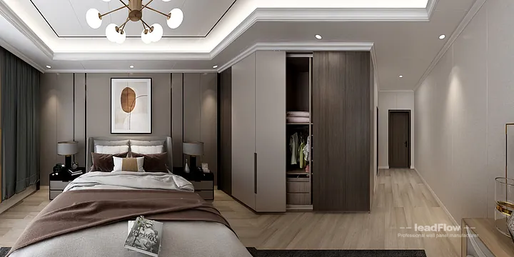 WPC Wall Panel Apartment Inspiration in Hangzhou &mdash; Modern Design in Hangzhou, China - photo 4