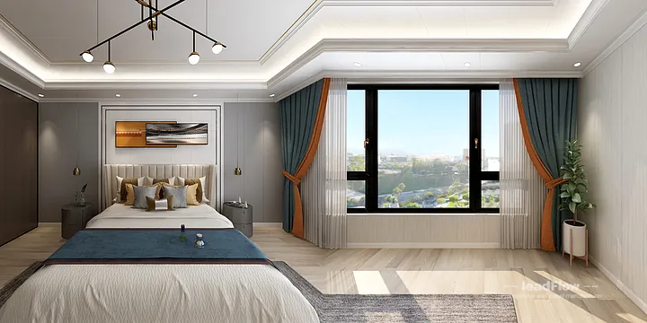 WPC Interior Panel Ideas for Nanchang Interior Project | bedroom4 Design in Donghu District, Nanchang, China - photo 1