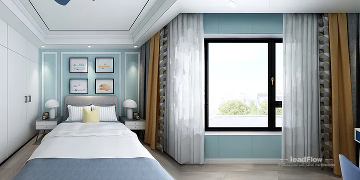 WPC Interior Panel Project: Nanchang Villa with Dining Room in Donghu District, Nanchang, China - photo 6
