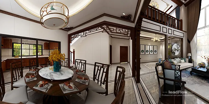WPC Interior Panel Design Case: Wang's Hangzhou Villa in Hangzhou, China - photo 12