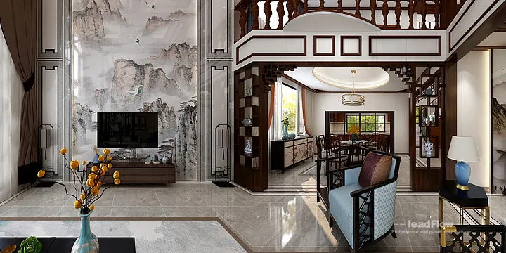 WPC Interior Panel Design Case: Wang's Hangzhou Villa in Hangzhou, China - photo 7
