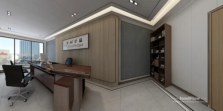 Custom WPC Wall Cladding for Hangzhou Office | Stylish Layout in Hangzhou, China - photo 11