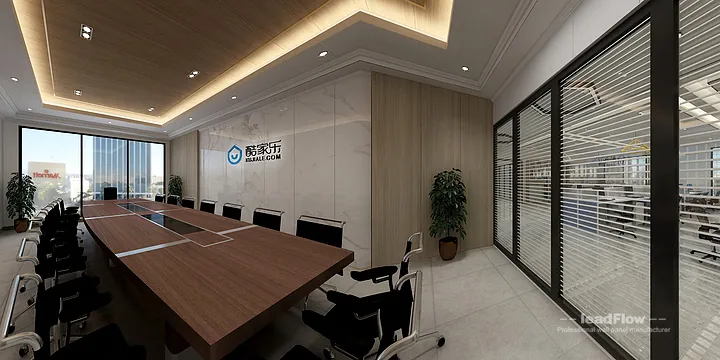Custom WPC Wall Cladding for Hangzhou Office | Stylish Layout in Hangzhou, China - photo 3