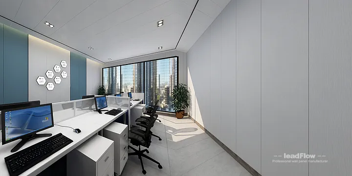 Custom WPC Wall Cladding for Hangzhou Office | Stylish Layout in Hangzhou, China - photo 5