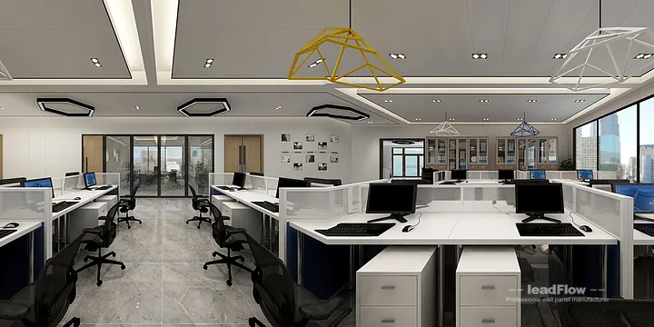 Custom WPC Wall Cladding for Hangzhou Office | Stylish Layout in Hangzhou, China - photo 7