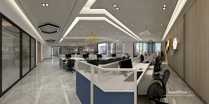 Custom WPC Wall Cladding for Hangzhou Office | Stylish Layout in Hangzhou, China - photo 9