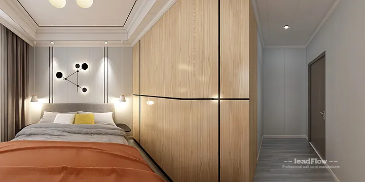 Nanchang Villa with WPC Cladding &mdash; Dining Room Feature in Donghu District, Nanchang, China - photo 5