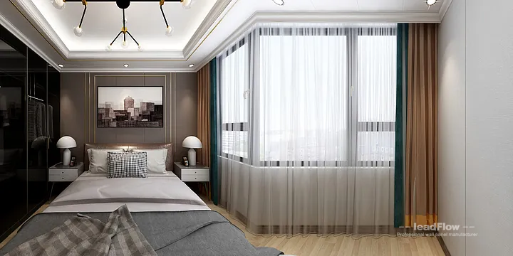 Nanchang Villa with WPC Cladding &mdash; Dining Room Feature in Donghu District, Nanchang, China - photo 6