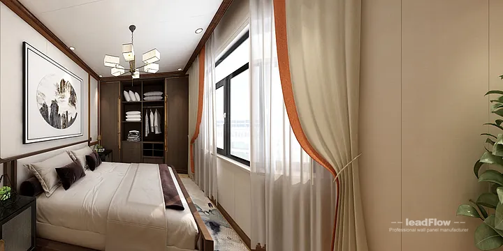 Zheng's Hangzhou Villa with WPC Wall Panel &mdash; New Chinese Oriental in Hangzhou, China - photo 10