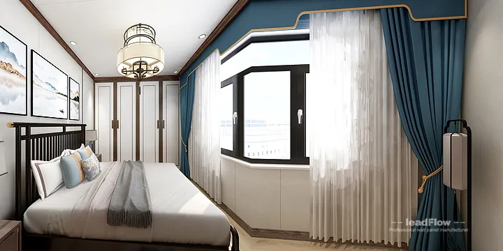 Zheng's Hangzhou Villa with WPC Wall Panel &mdash; New Chinese Oriental in Hangzhou, China - photo 2