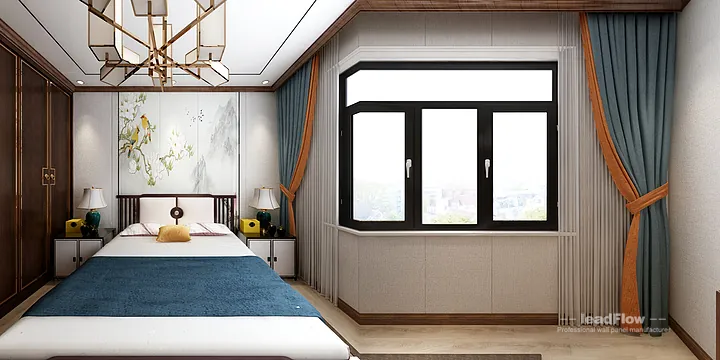 Zheng's Hangzhou Villa with WPC Wall Panel &mdash; New Chinese Oriental in Hangzhou, China - photo 6
