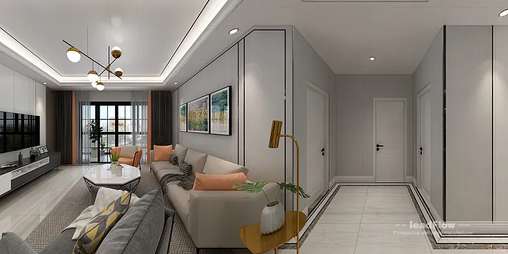 Hangzhou Apartment with WPC Interior Panel &mdash; Warm in Hangzhou, China - photo 2