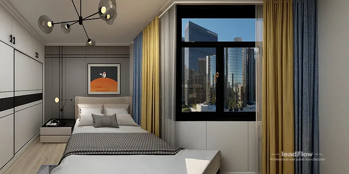 Modern WPC Cladding Project: Hangzhou Apartment Interior in Hangzhou, China - photo 10