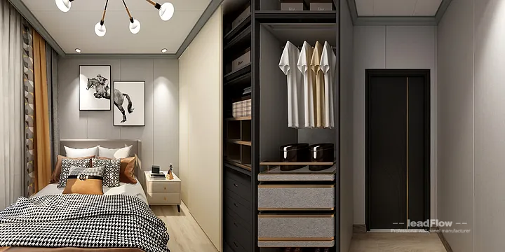 Modern WPC Cladding Project: Hangzhou Apartment Interior in Hangzhou, China - photo 2