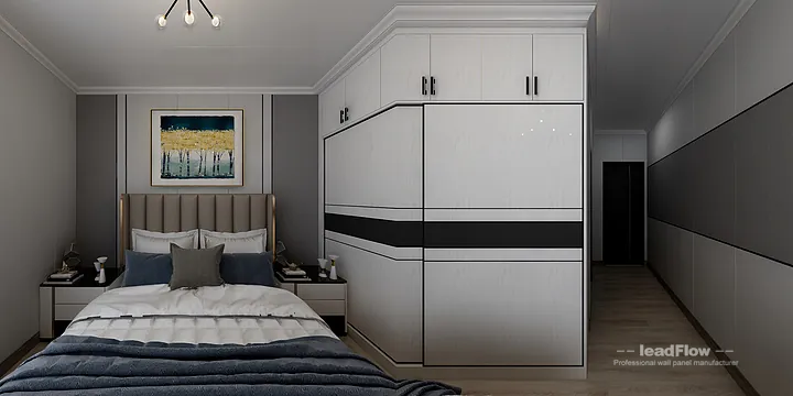 Modern WPC Cladding Project: Hangzhou Apartment Interior in Hangzhou, China - photo 6