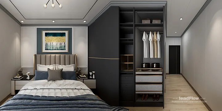 Modern WPC Cladding Project: Hangzhou Apartment Interior in Hangzhou, China - photo 7