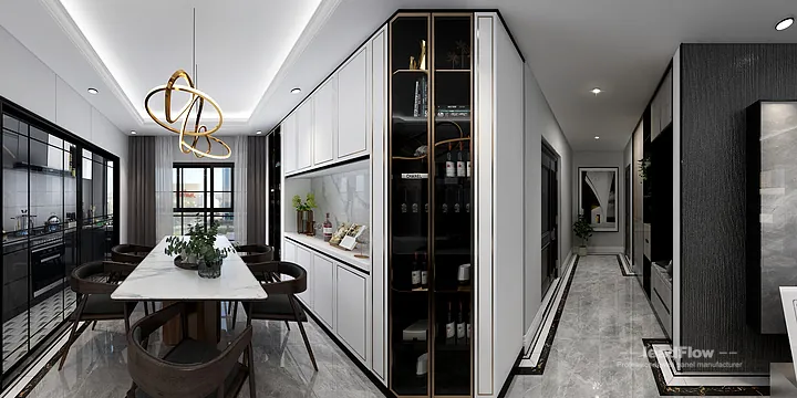 Modern Apartment in Hangzhou Featuring WPC Wall Cladding in Hangzhou, China - photo 3