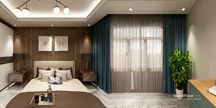 Hangzhou Apartment with WPC Interior Panel &mdash; Modern in Hangzhou, China - photo 5
