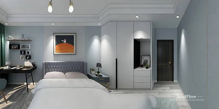 Hangzhou Apartment with WPC Interior Panel &mdash; Modern in Hangzhou, China - photo 6