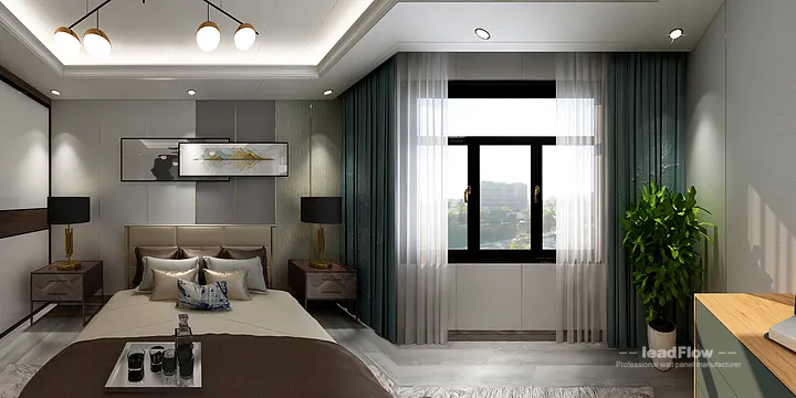 Hangzhou Apartment with WPC Interior Panel &mdash; Modern in Hangzhou, China - photo 8