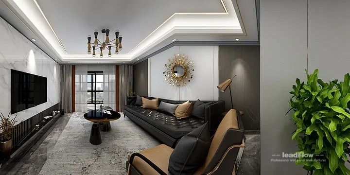 Hangzhou Apartment with WPC Interior Panel &mdash; Modern in Hangzhou, China - photo 9