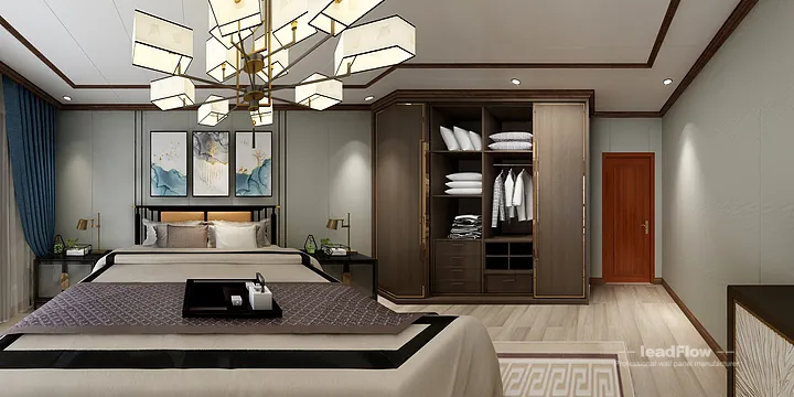 WPC Wall Cladding Project: Hangzhou Apartment with Living-Dining Room in Hangzhou, China - photo 6